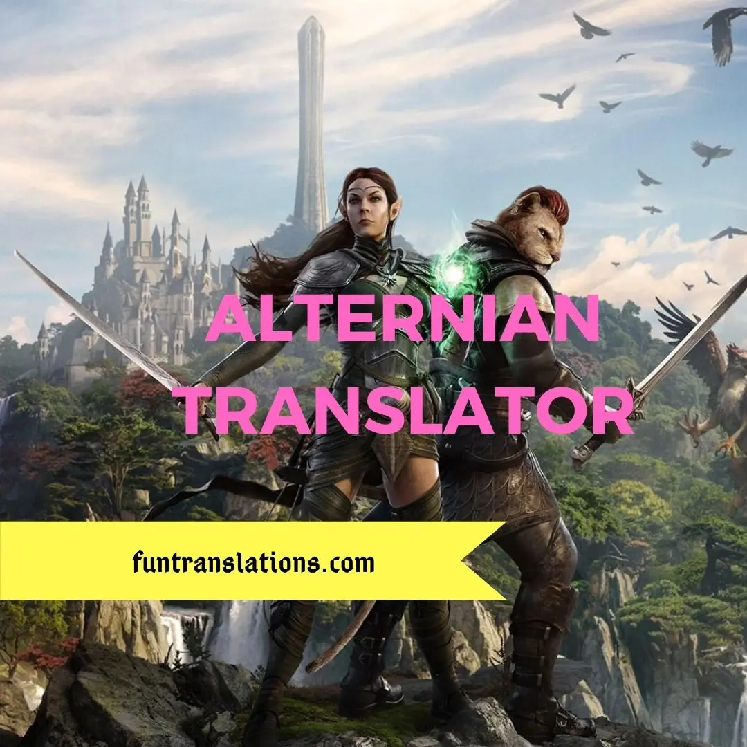 Alternian translator