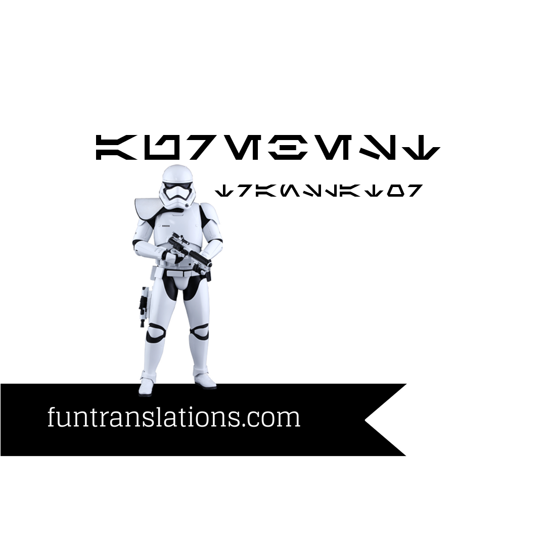 Aurebesh Translator