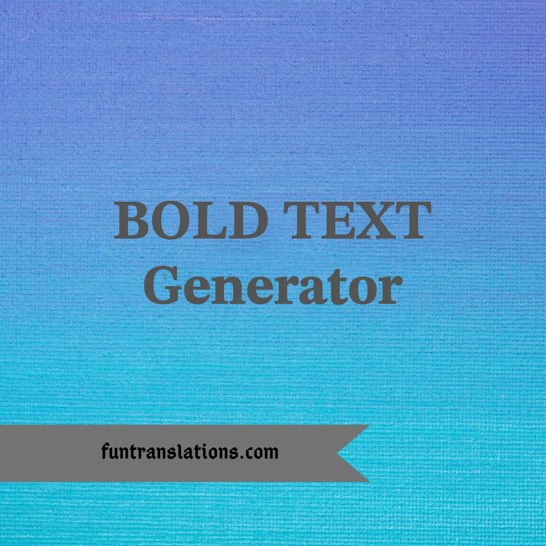 Bold Text Generator — 𝐁𝐨𝐥𝐝 Font Copy and Paste for Instagram, LinkedIn & X
