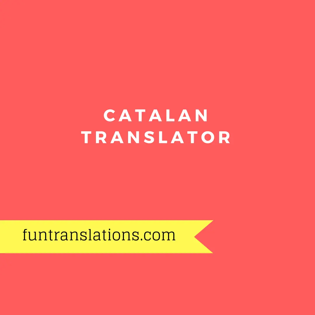 Catalan translator