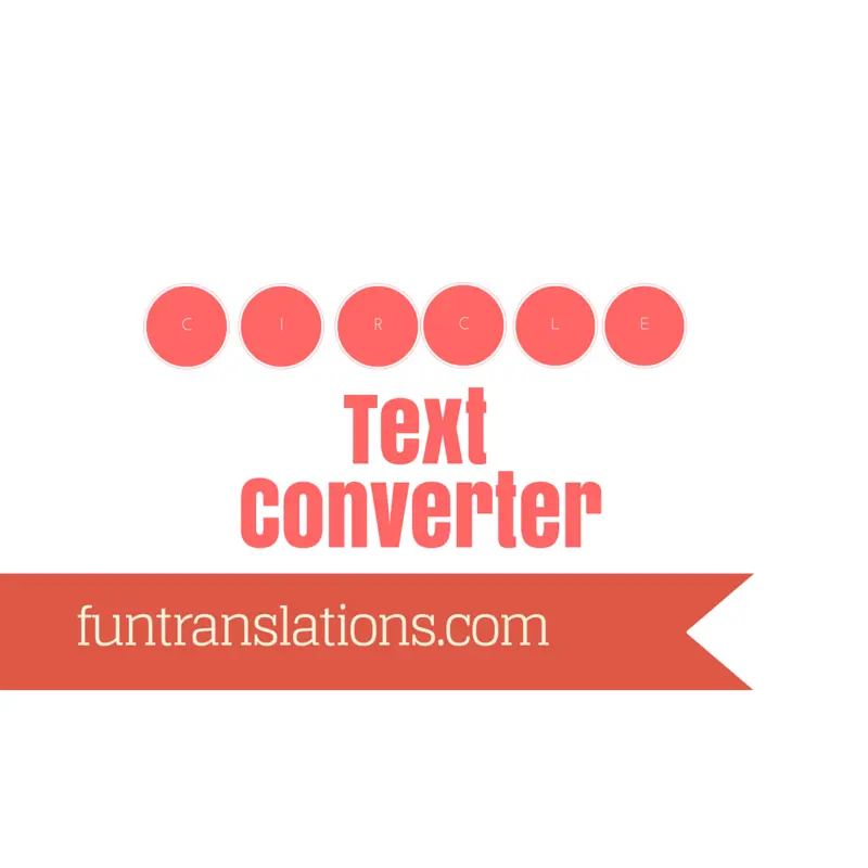 Circled Text Converter