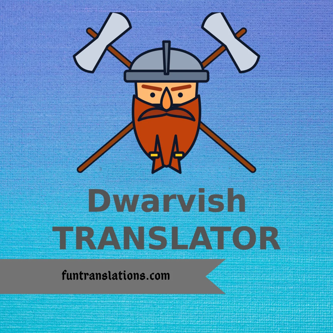 Dwarvish Translator — Speak Like a D&D Dwarf (with Runes)