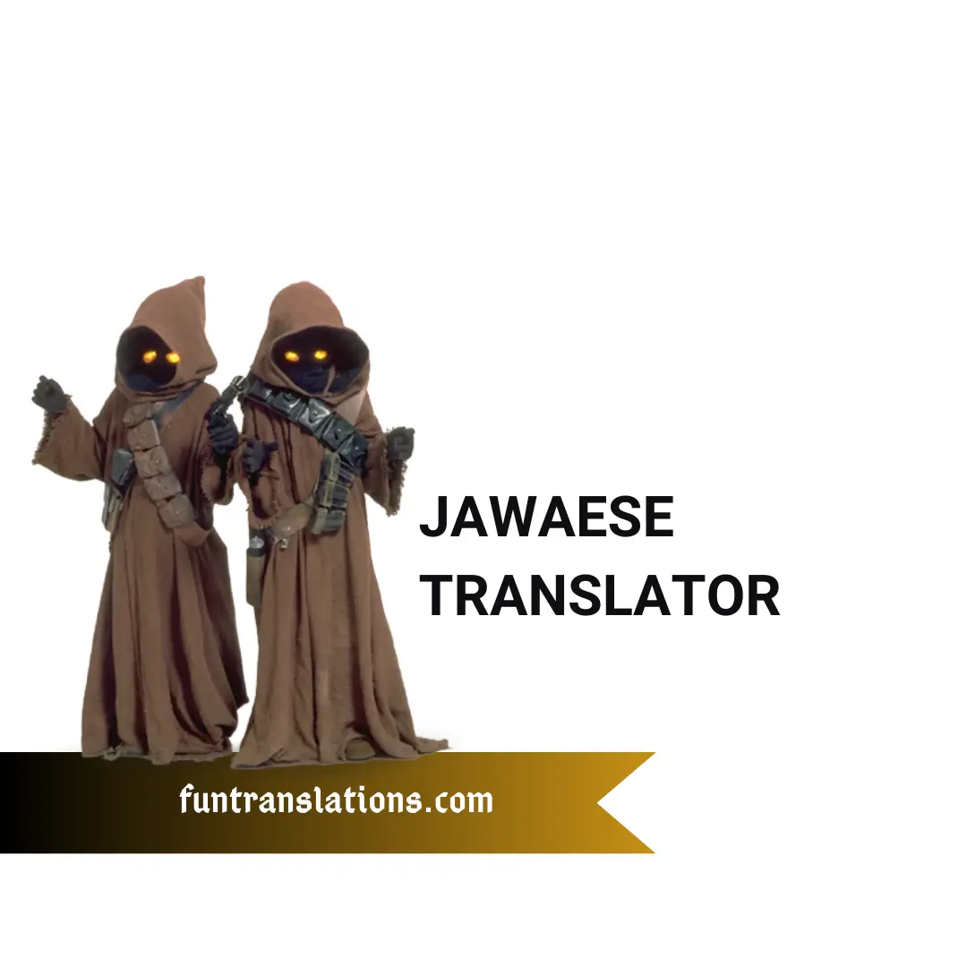 Jawaese (Jawa Language) Translator API