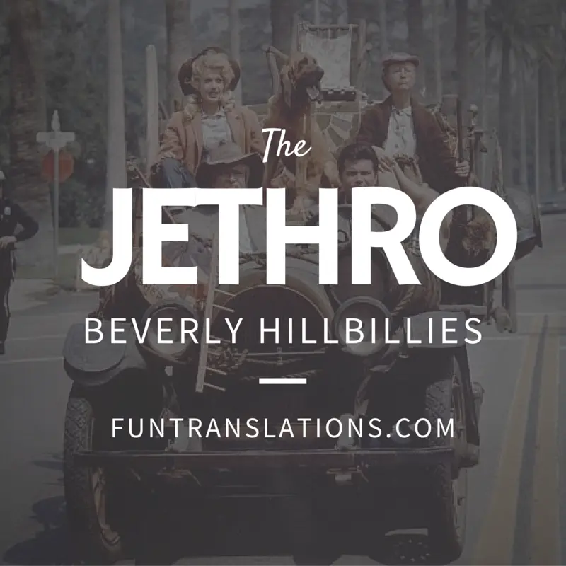 Jethro Translator