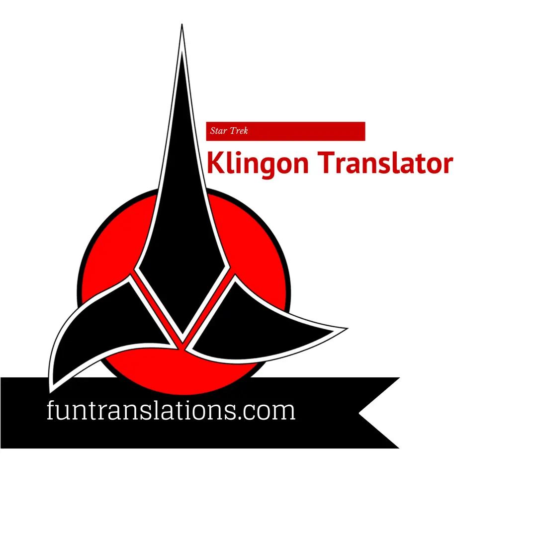 Klingon translator