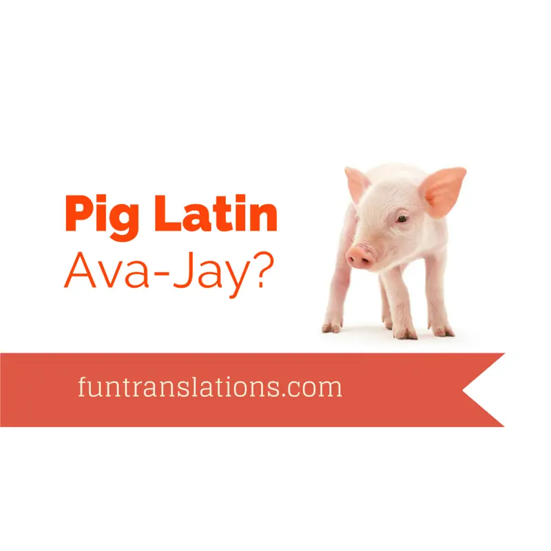 Pig Latin Converter