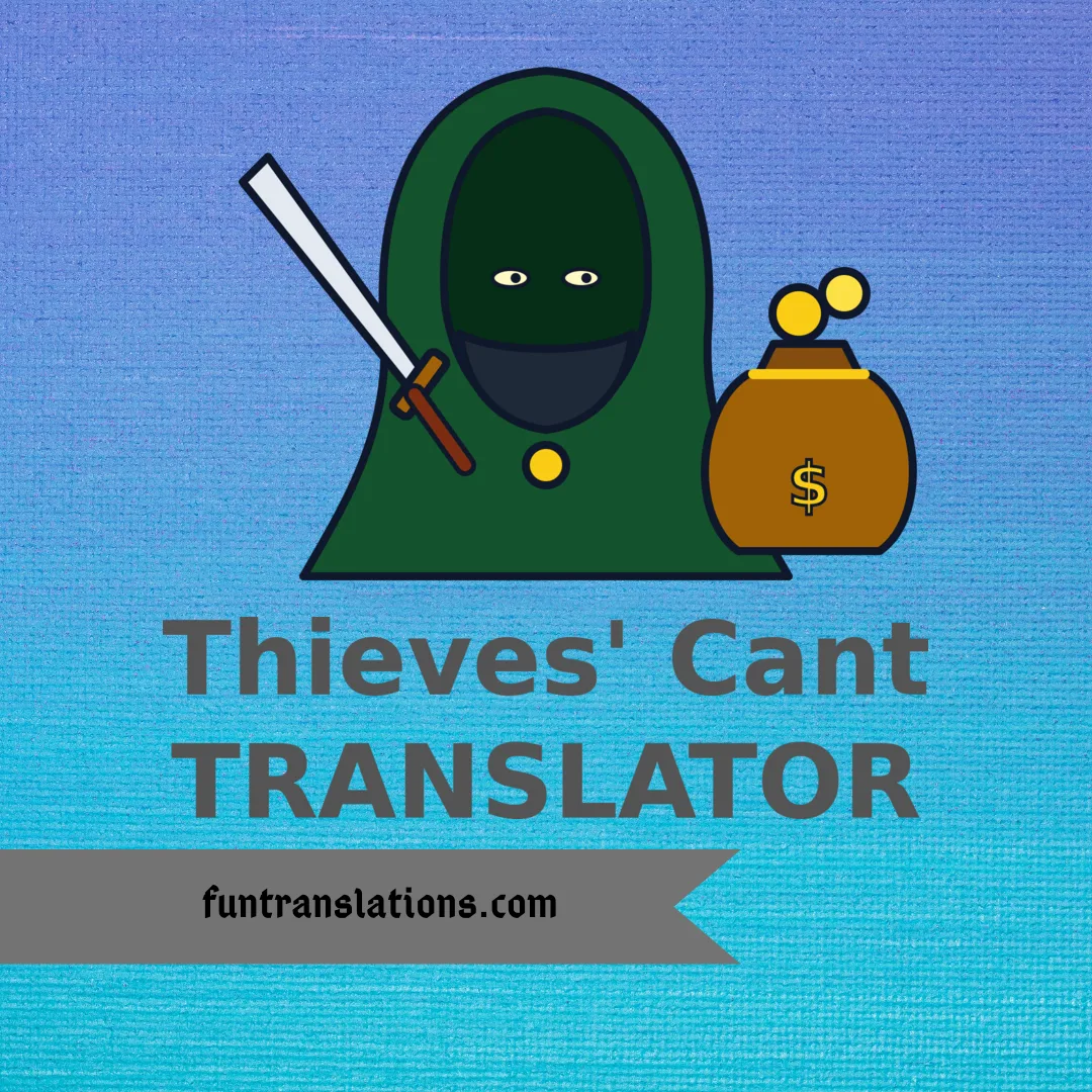 Thieves' Cant Translator — Secret Rogue Language from D&D and History